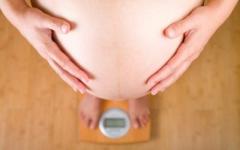 Прибавка в весе и правила питания для похудения при беременности